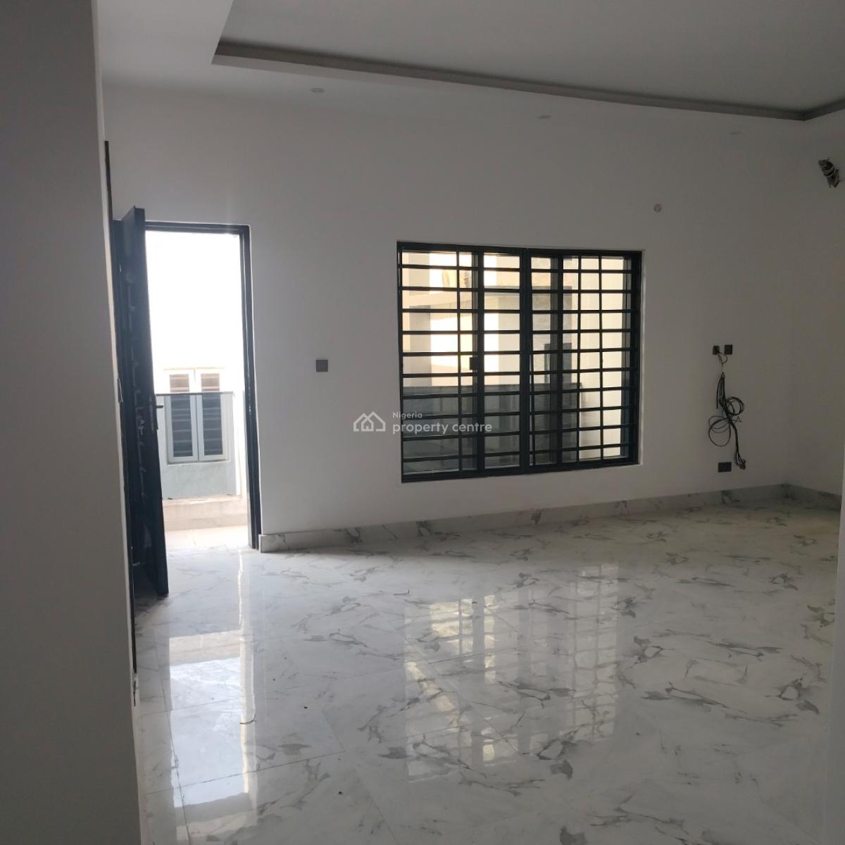 Brand New 4 Bedroom Terrace Near Pinnock Estate, Agungi, Lekki, Lagos, Terraced Duplex for Sale