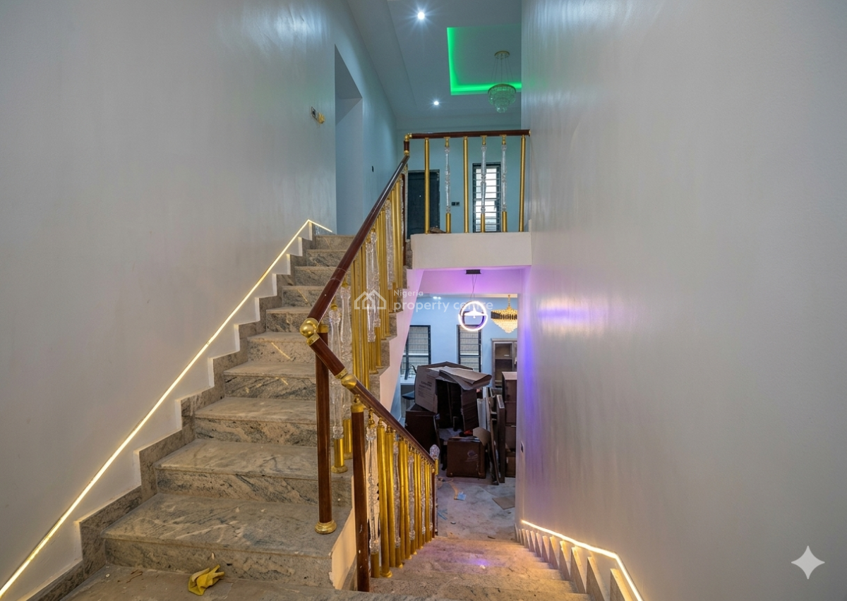 Newly Built 5 Bedroom Fully Detached Duplex with Bq, Wuye, Abuja, Detached Duplex for Sale