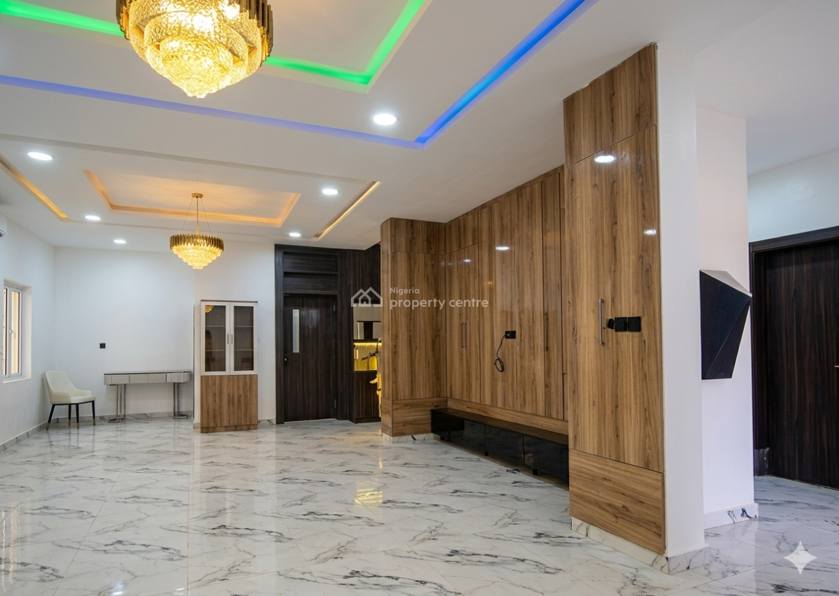 Newly Built 5 Bedroom Fully Detached Duplex with Bq, Wuye, Abuja, Detached Duplex for Sale
