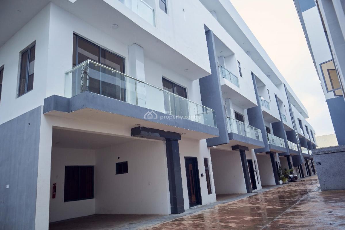 Newly Built and Service 4bedroom Terrace House at. Oniru Lagos, Oniru Lagos, Oniru, Victoria Island (vi), Lagos, Terraced Duplex for Sale