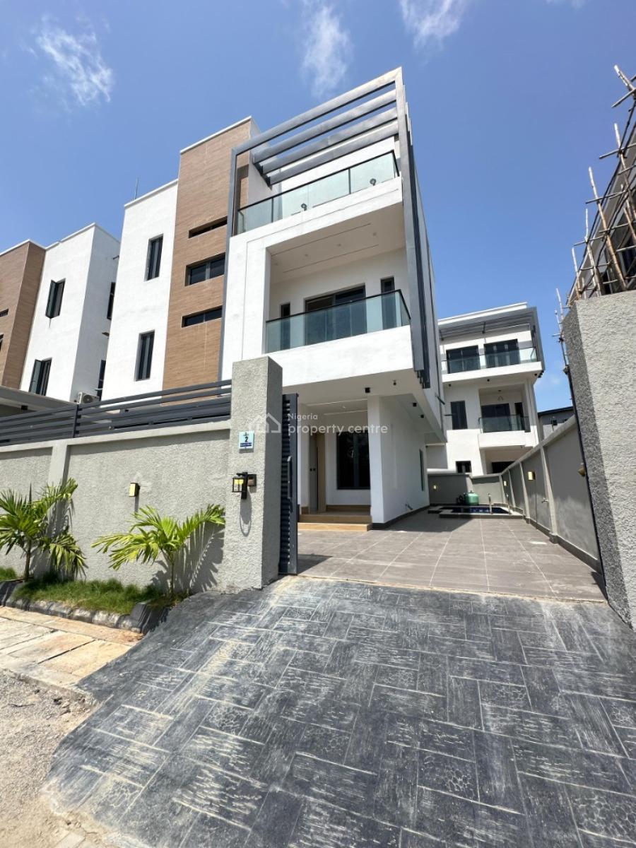 Luxury 5 Bedroom Fully Detached Duplex with Bq and Swimming Pool, Lekki Phase 1, Lekki, Lagos, Detached Duplex for Sale