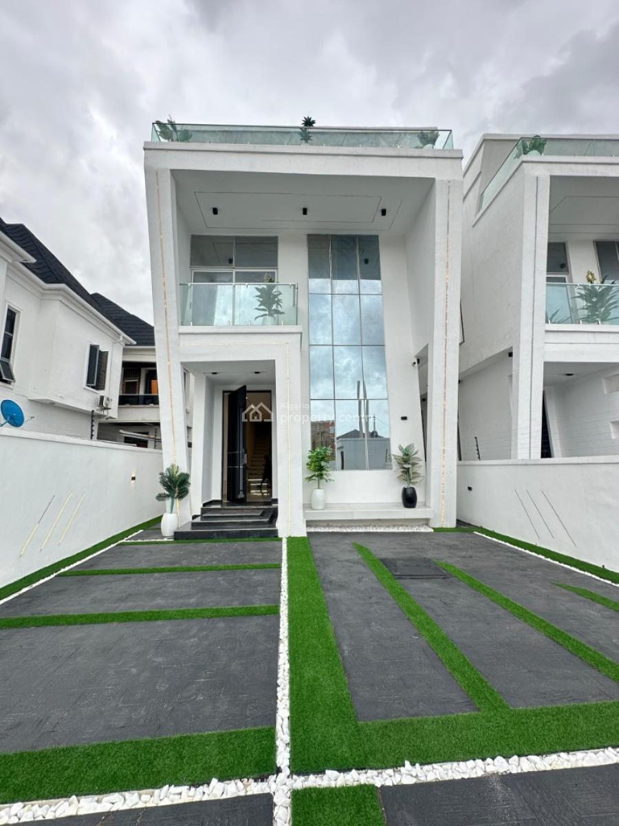 Luxury Spacious 5 Bedroom Fully Detached Duplex with Bq, Ologolo, Lekki, Lagos, Detached Duplex for Sale