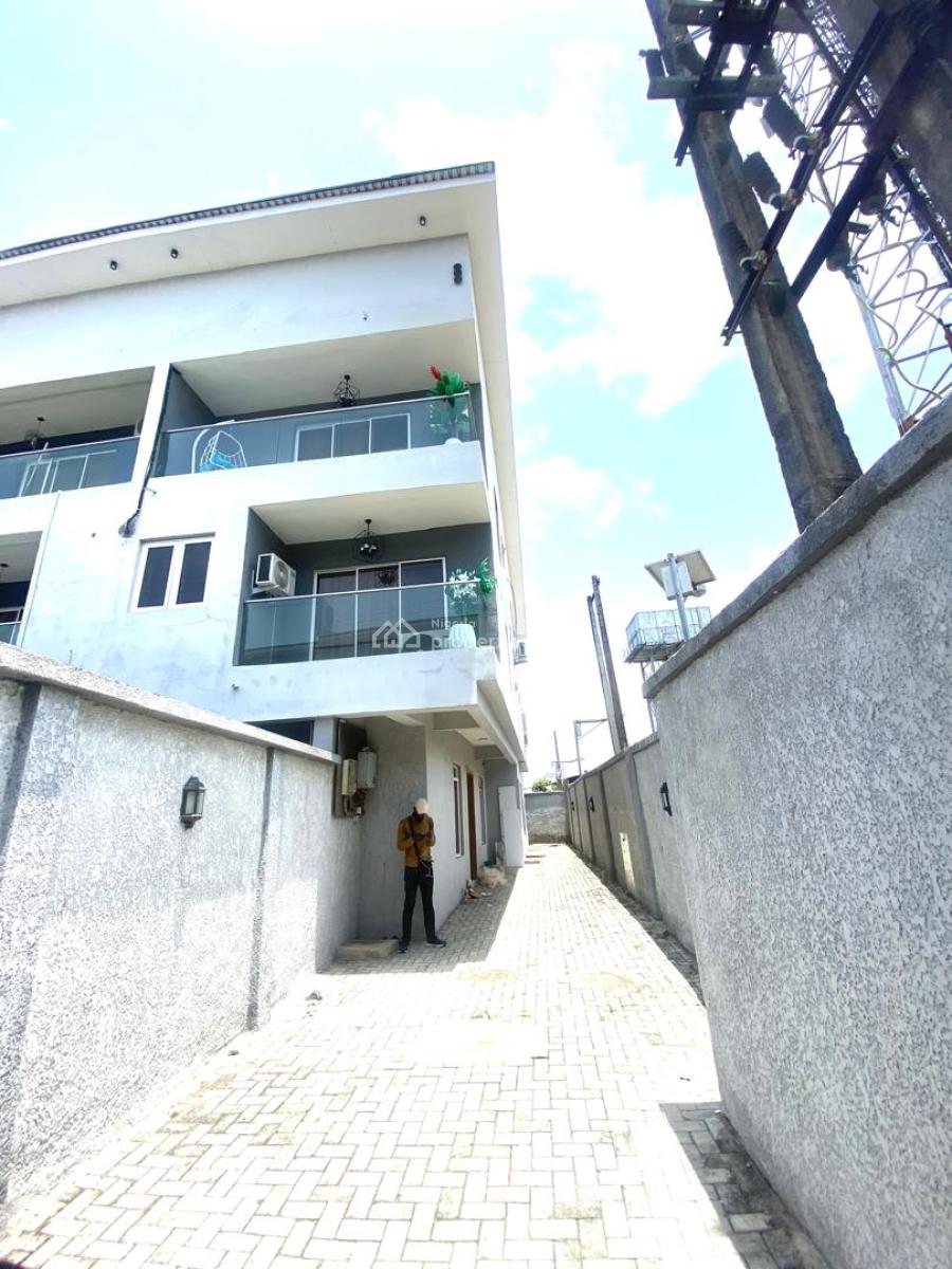 Spacious 3 Bedroom Duplex with Separate Compound in a Gated Estate, Ikate Right, Ikate, Lekki, Lagos, Terraced Bungalow for Sale