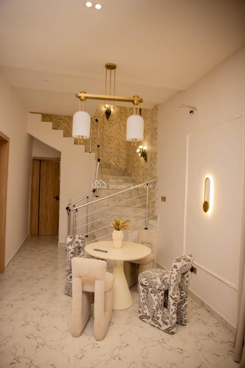Fully Furnished 4bedroom Duplex with Bq, Culbert Estate, Lekki County, Lekki, Lagos, Detached Duplex for Rent