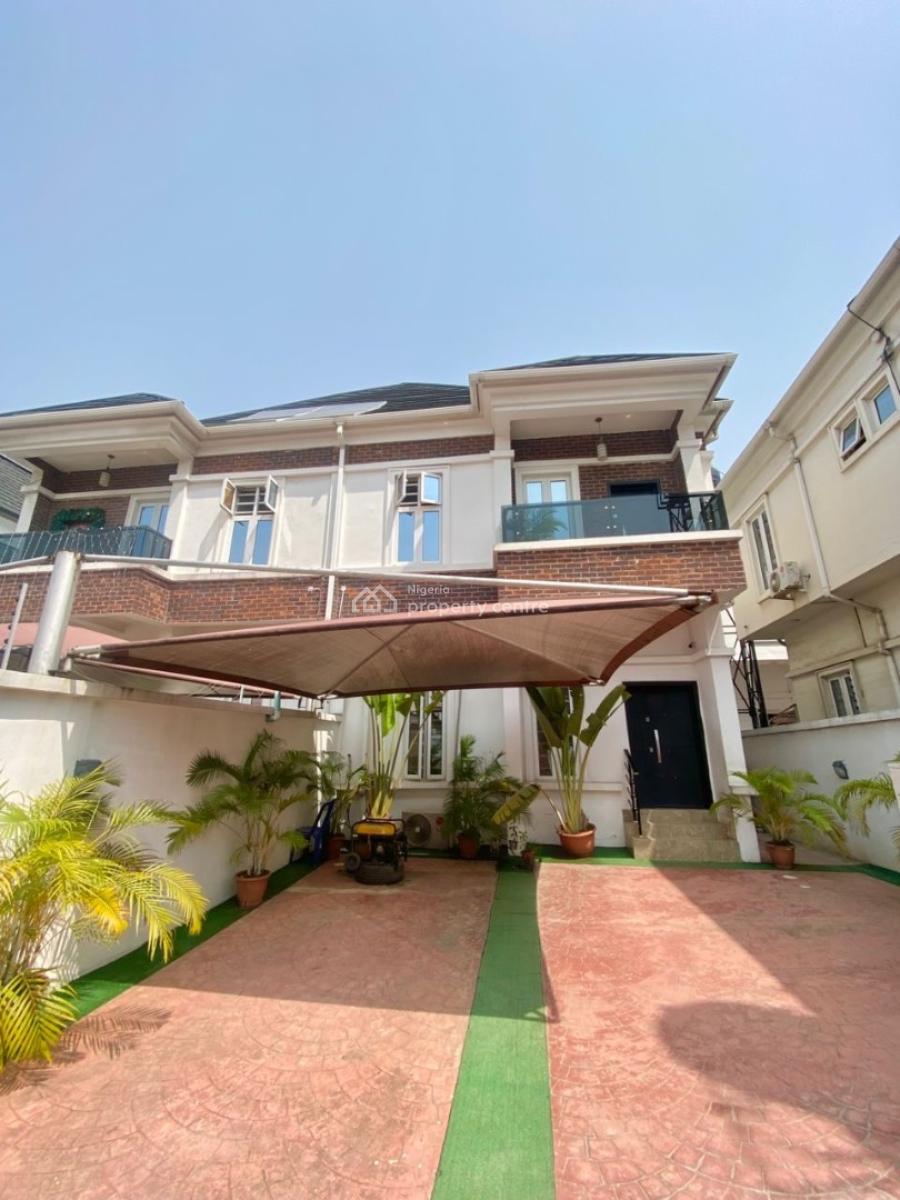 Furnished 4 Bedrooms Semi Detached Duplex, Agungi, Lekki, Lagos, Semi-detached Duplex for Rent