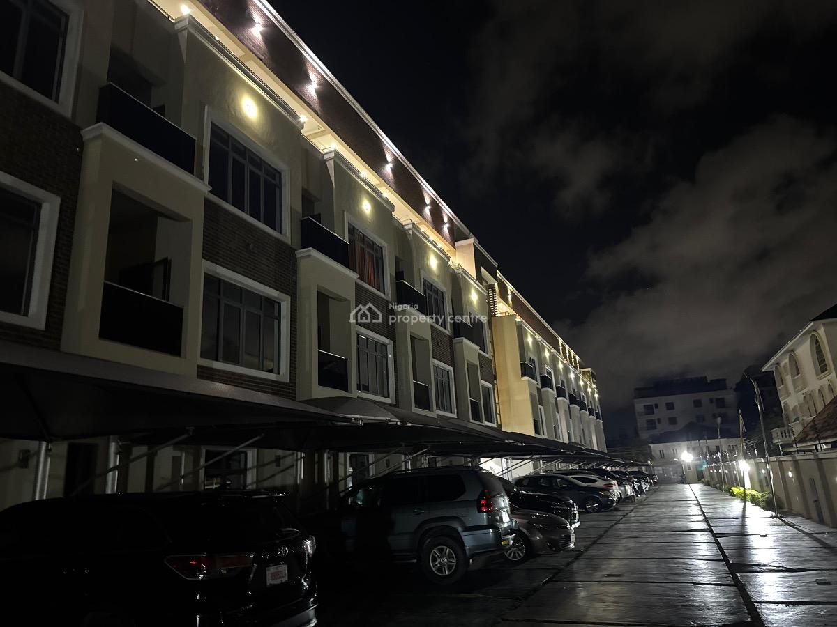 Fully Furnished 4 Bedroom Terrace Duplex with Bq, Ladipo Latinwo Street, Lekki Phase 1, Lekki, Lagos, House for Rent