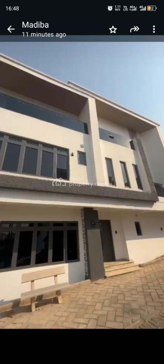 Newly Built 5 Bedroom Detached Duplex with Bq and Private Garden., Guzape District, Abuja, Detached Duplex for Rent