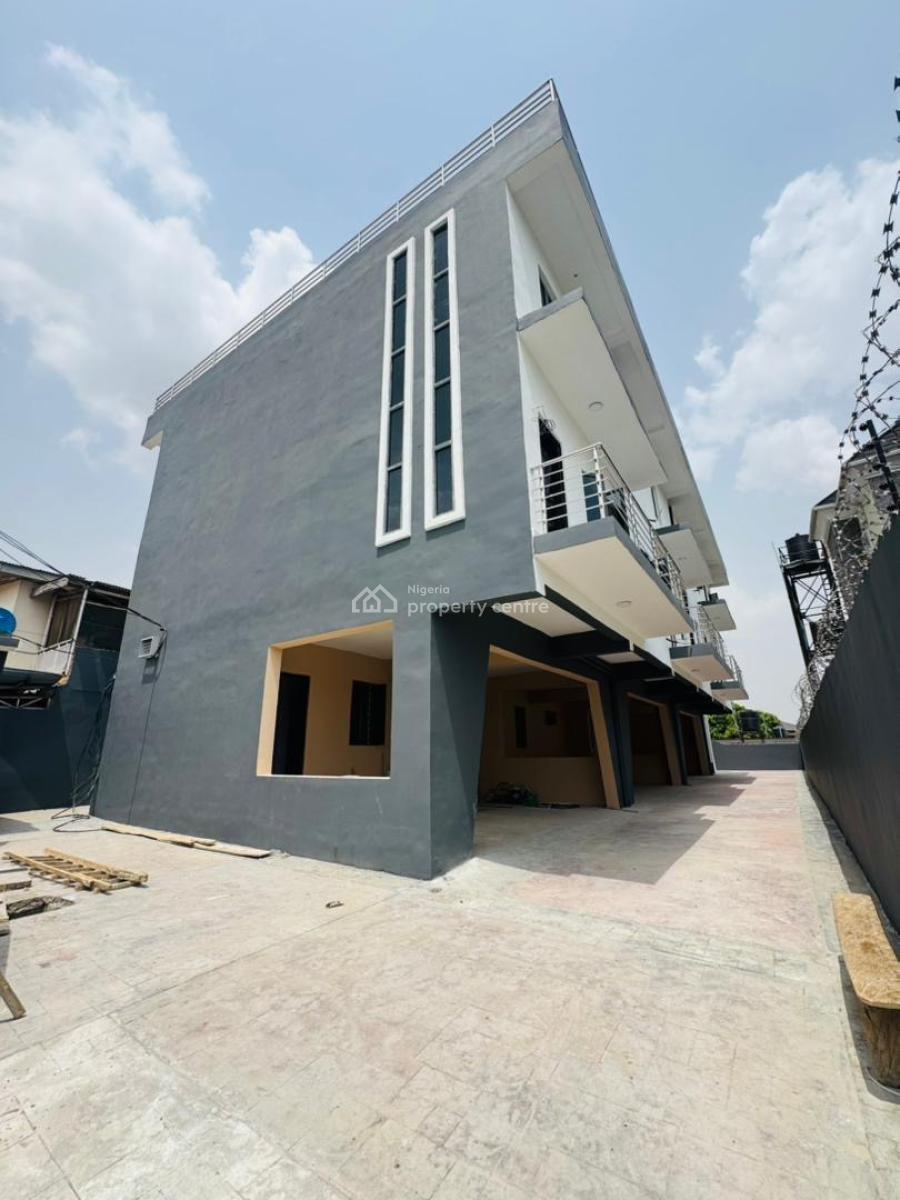 Luxury Newly Built 4 Bedroom Duplex Plus Bq with Excellent Facilities, Clean Water, Gated Estate, Modern Architecture, Anthony, Maryland, Lagos, Terraced Duplex for Sale