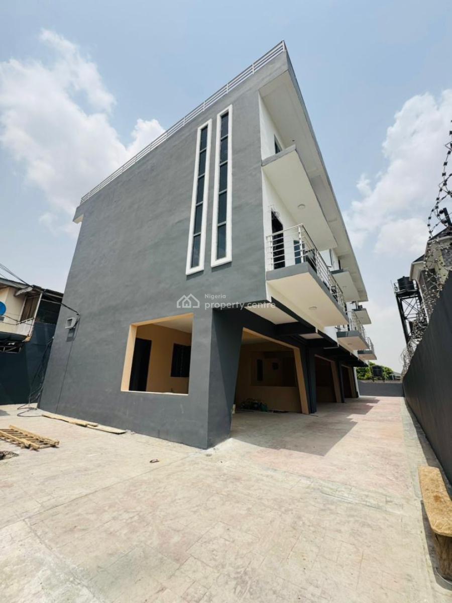 Luxury Newly Built 4 Bedroom Duplex Plus Bq with Excellent Facilities, Clean Water, Gated Estate, Modern Architecture, Anthony, Maryland, Lagos, Terraced Duplex for Sale