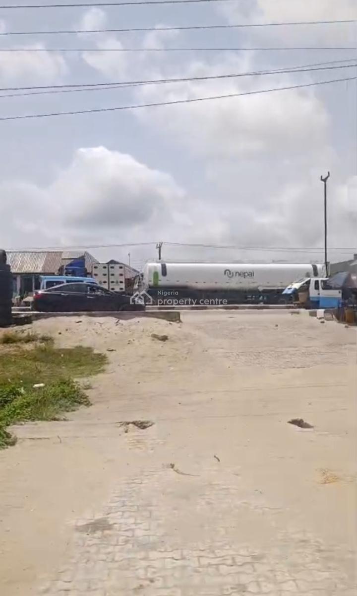 Strategically Located 5,489sqm Land Wit Office Building and Warehouse, Located Directly on The Lekki Epe Express By, Oribanwa, Ibeju Lekki, Lagos, Mixed-use Land for Sale