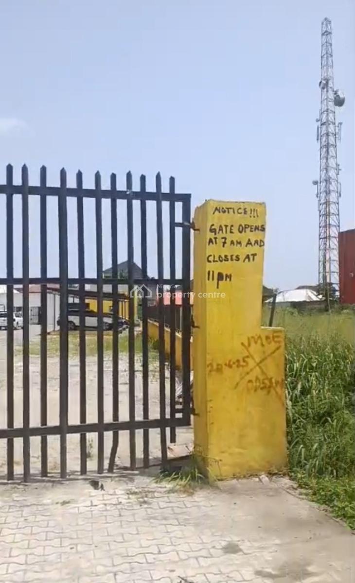 Strategically Located 5,489sqm Land Wit Office Building and Warehouse, Located Directly on The Lekki Epe Express By, Oribanwa, Ibeju Lekki, Lagos, Mixed-use Land for Sale