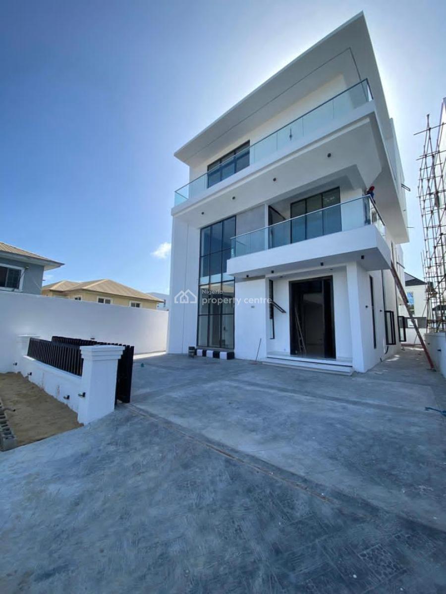 Five Bedrooms Fully Detached Duplex with Bq and Pool, Lekki County, Lekki, Lagos, Detached Duplex for Sale