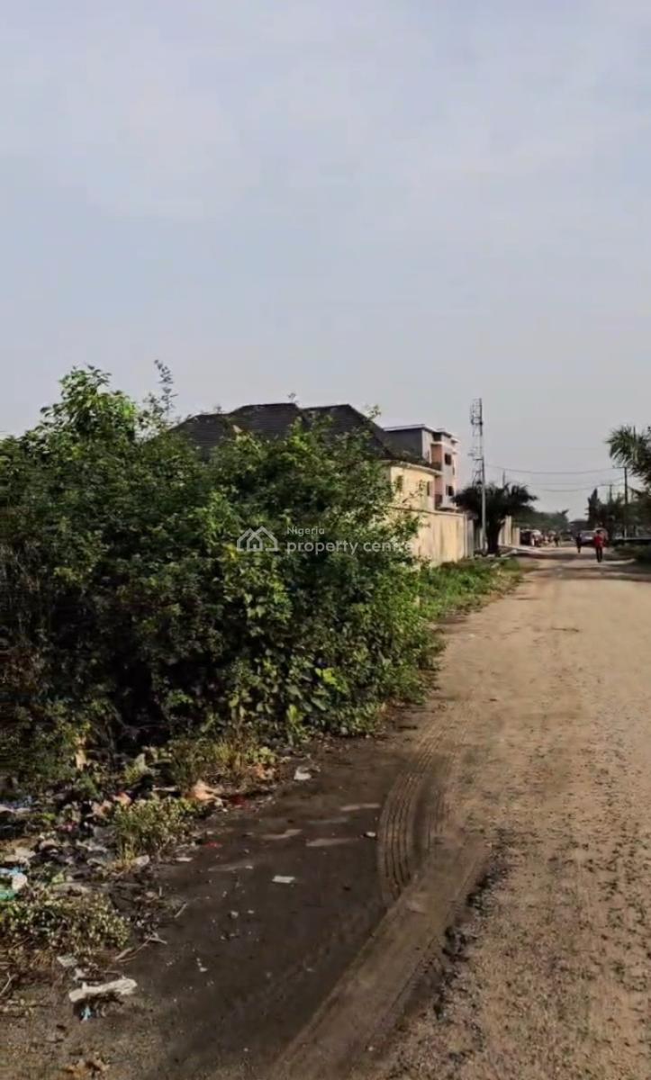 Fantastic 856sqm Dry Land Located in a Well Developing Neighborhood, Located in G. R. a, Not Far From Main Road, Abijo, Lekki, Lagos, Residential Land for Sale