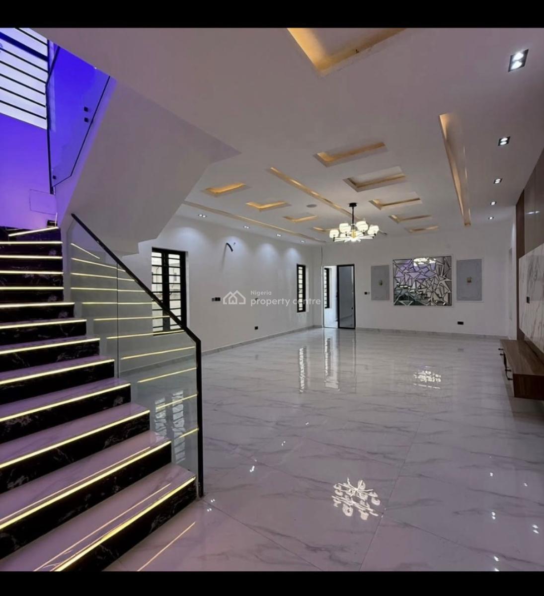 Dive Bedrooms Fully Detached House with Pool and Bq, Orchid, Lekki, Lagos, Detached Duplex for Sale