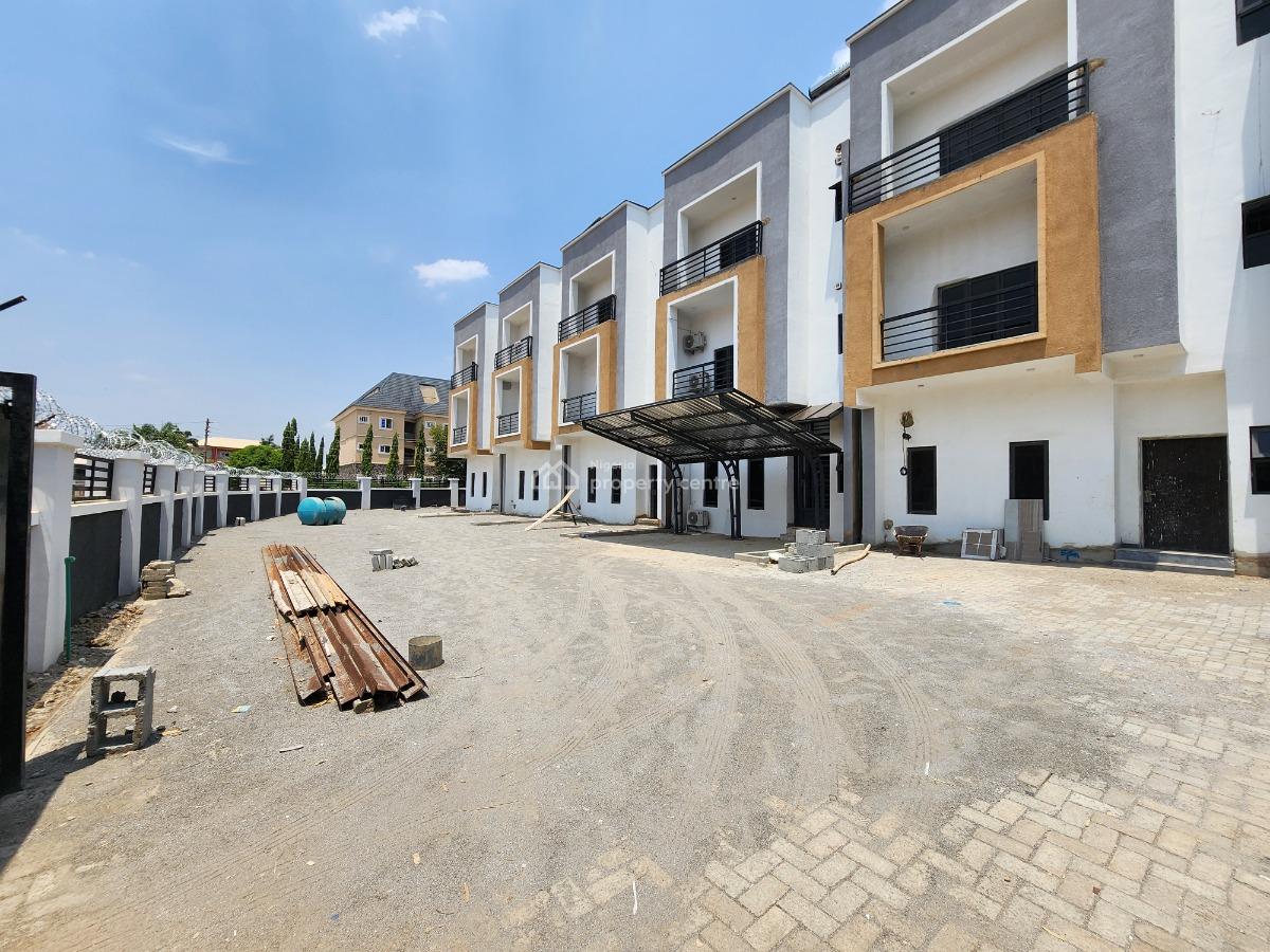 Brand New, Well Located Luxury 4 Bedroom Terrace House with Bq at Jabi, Jabi-airport Road, Jabi, Abuja, Terraced Duplex for Sale