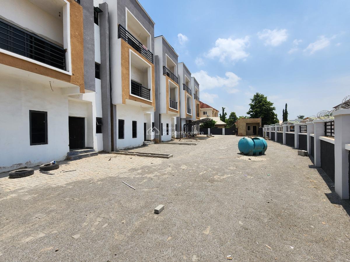 Brand New, Well Located Luxury 4 Bedroom Terrace House with Bq at Jabi, Jabi-airport Road, Jabi, Abuja, Terraced Duplex for Sale