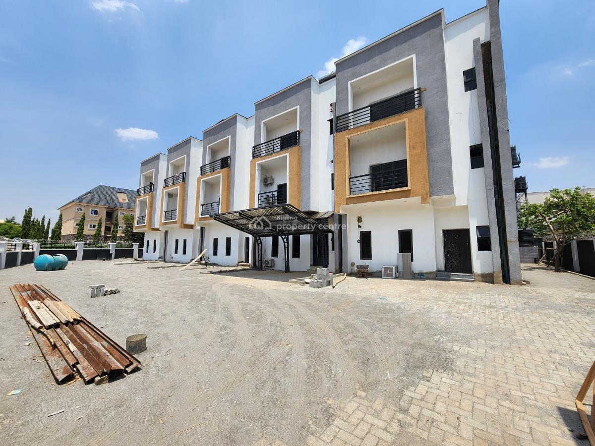 Brand New, Well Located Luxury 4 Bedroom Terrace House with Bq at Jabi, Jabi-airport Road, Jabi, Abuja, Terraced Duplex for Sale