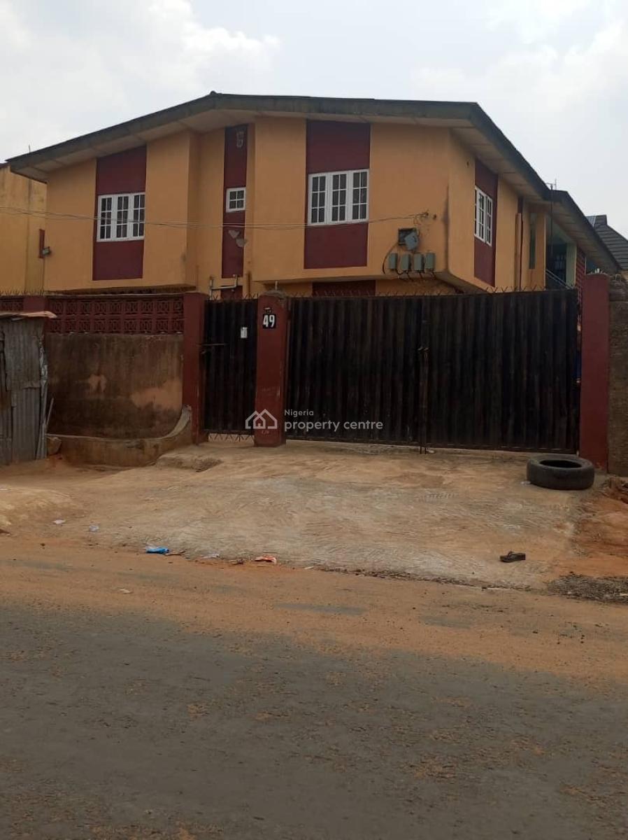 4 Flats of 3 Bedroom Flats ,on a Standard Full Plot of Land., New Oko Oba, Abule Egba, Agege, Lagos, House for Sale