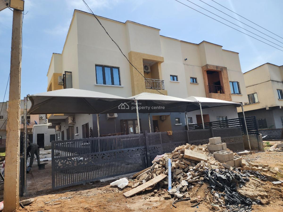 Brand New and Partly Furnished 4 Bedroom Semi-detached Duplex at Jabi, Paradise Estate Phase 2, Life Camp, Abuja, Semi-detached Duplex for Sale