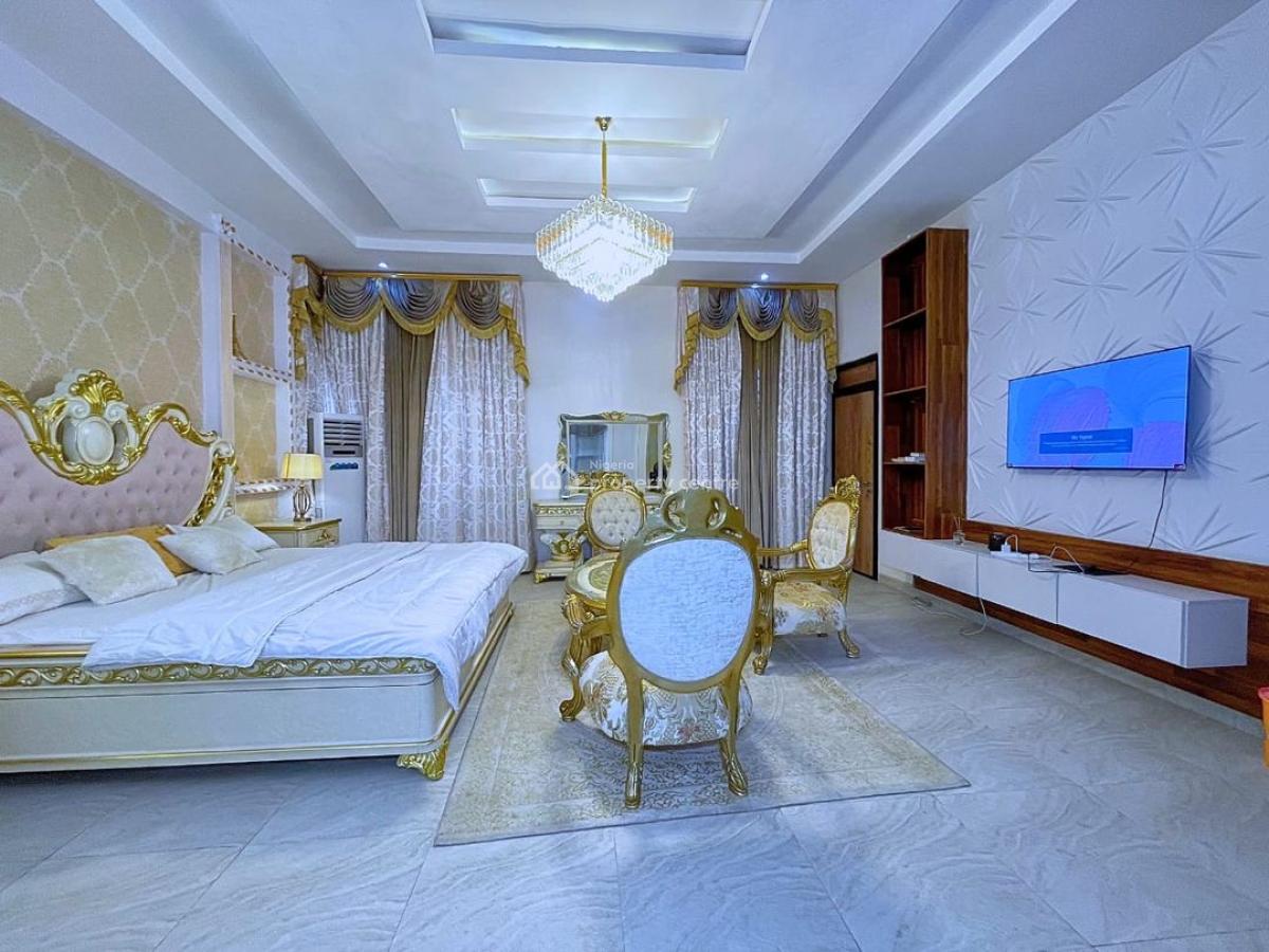 Fully Furnished 4bedroom Detached Duplex with a Room Bq,swimming Pool, Lekki County Estate, Ikota, Lekki, Lagos, Detached Duplex for Sale