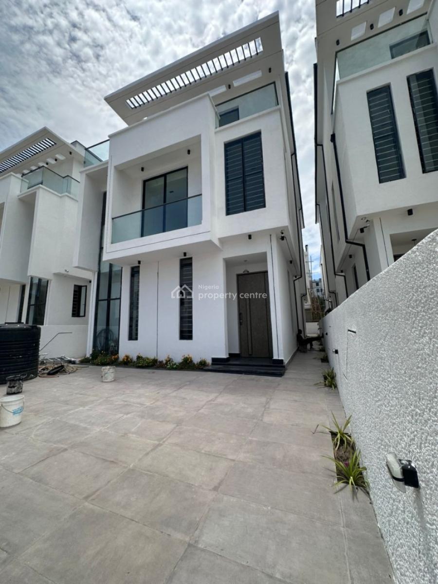 Spacious 5bedroom Detached with Pool  and Bq, Located in Chevron, Lekki, Lagos, Detached Duplex for Sale