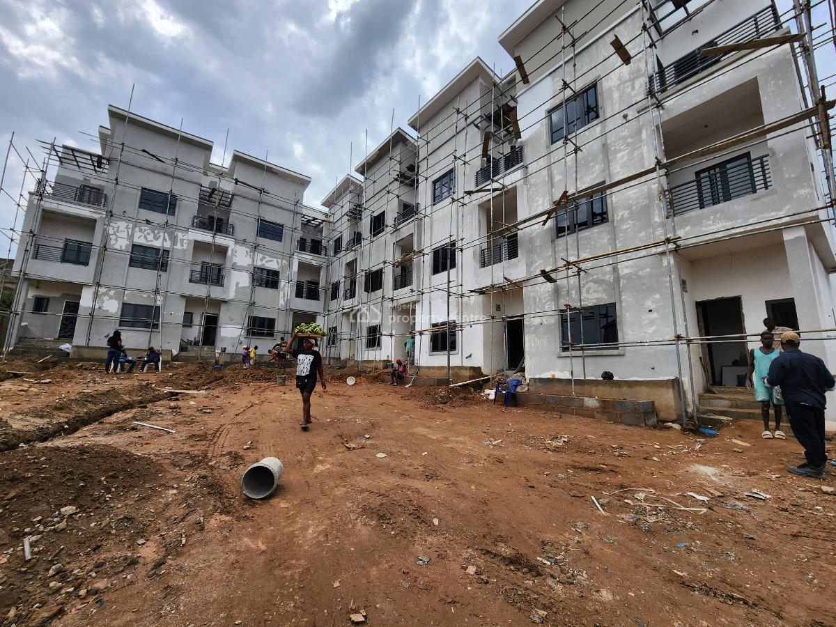 Brand New, Well Located and Luxury 4 Bedroom Terrace Duplex + Bq, Close to Nnpc Filling Station, Guzape District, Abuja, Terraced Duplex for Sale