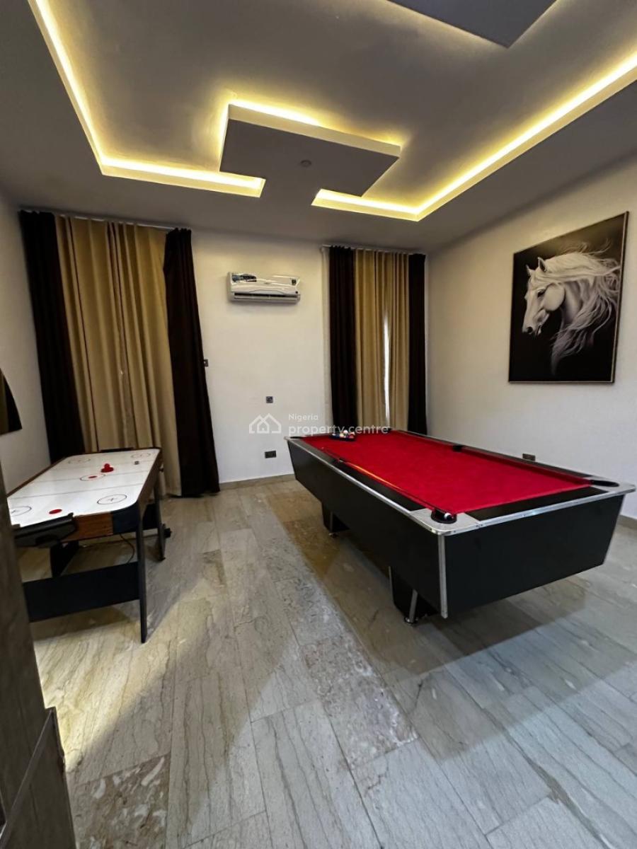 5bedroom Fully Detached Self Compound Airbnb and Party Duplex, Agungi, Lekki, Lagos, Detached Duplex Short Let