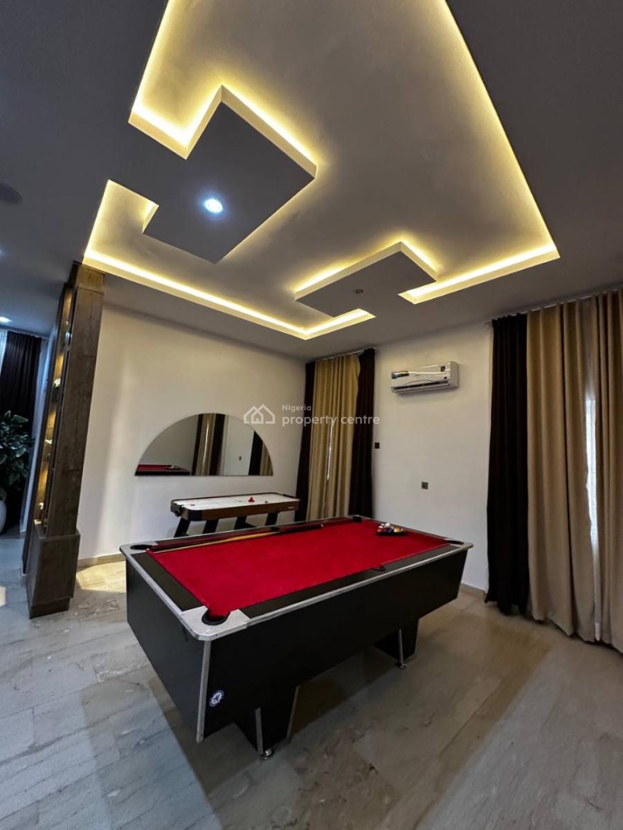 5bedroom Fully Detached Self Compound Airbnb and Party Duplex, Agungi, Lekki, Lagos, Detached Duplex Short Let