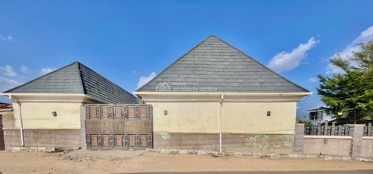 Three (3) Bedroom Bungalow with Bq, 123 Quarters, Minna, Niger, Semi-detached Bungalow for Sale