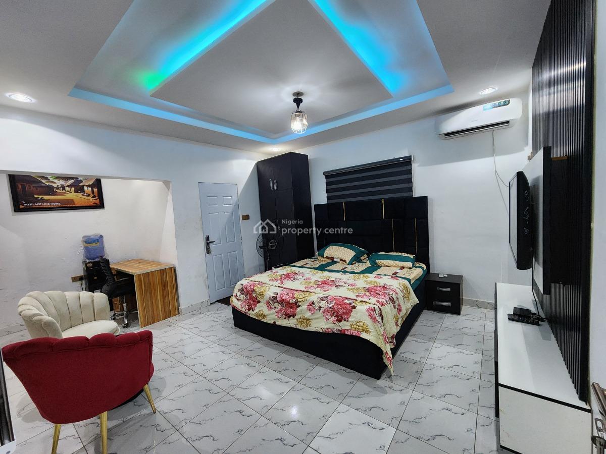 Brand New, Fully Furnished and Spacious Studio Apartment, Federal Ministry of Works and Housing Estate, Karu Phase I, Karu, Abuja, Self Contain (single Rooms) for Rent