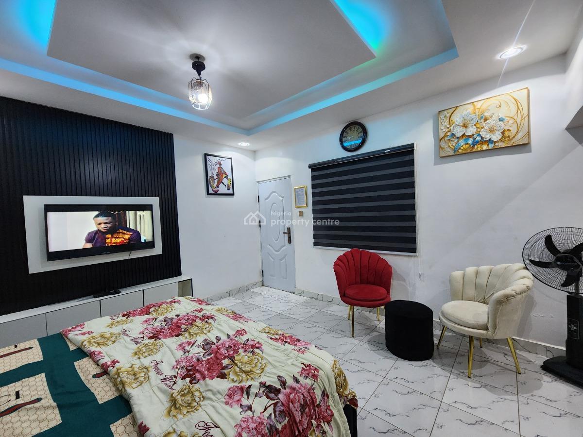 Brand New, Fully Furnished and Spacious Studio Apartment, Federal Ministry of Works and Housing Estate, Karu Phase I, Karu, Abuja, Self Contain (single Rooms) for Rent