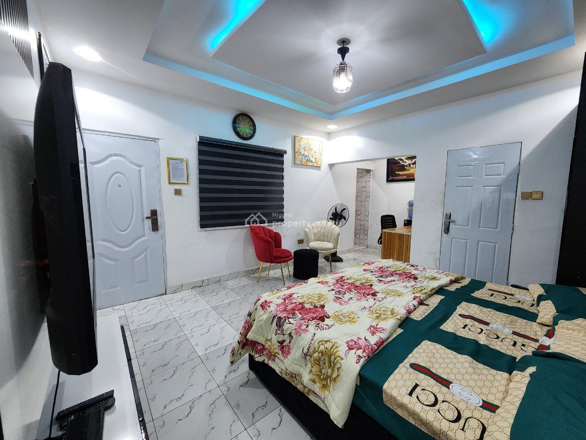 Brand New, Fully Furnished and Spacious Studio Apartment, Federal Ministry of Works and Housing Estate, Karu Phase I, Karu, Abuja, Self Contain (single Rooms) for Rent
