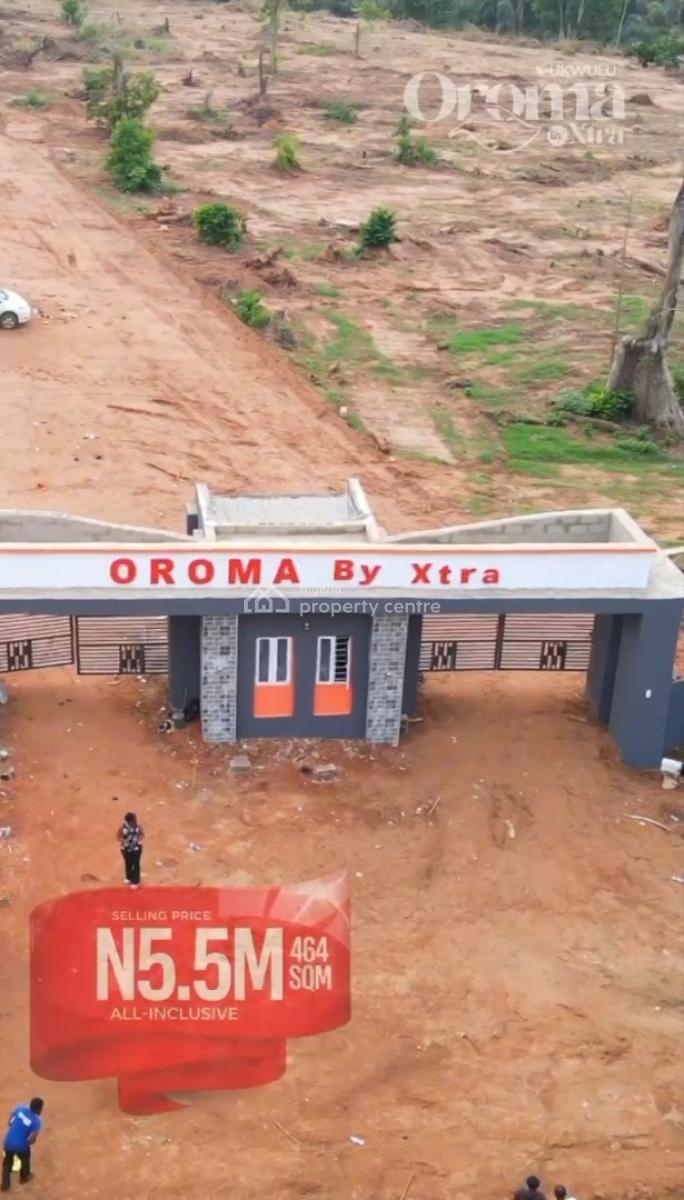 464sqm per Plots, Oroma Estate at Ukwulu By Anambra State University Igbariam, Dunukofia, Anambra, Mixed-use Land for Sale