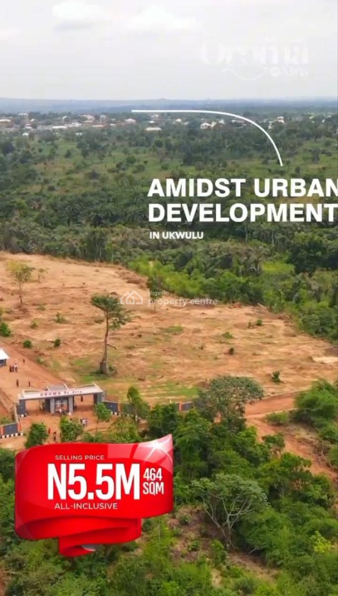 464sqm per Plots, Oroma Estate at Ukwulu By Anambra State University Igbariam, Dunukofia, Anambra, Mixed-use Land for Sale