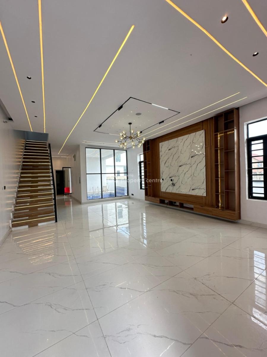Grand 5-bedroom Fully Detached Duplex with Bq, Private Gym & Pool, Less Than 10 Minutes From Lekki Conservation Center, Lekki, Vgc, Lekki, Lagos, Detached Duplex for Sale