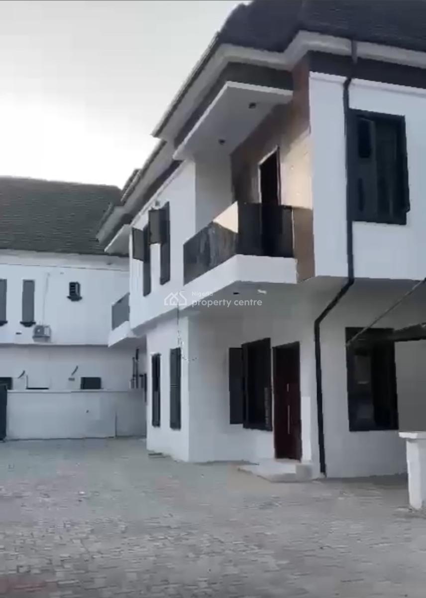 Video Available Spacious Fully Detached House with a Bq, Off Orchid Road Before The Roundabout, Lekki, Lagos, Detached Duplex for Rent