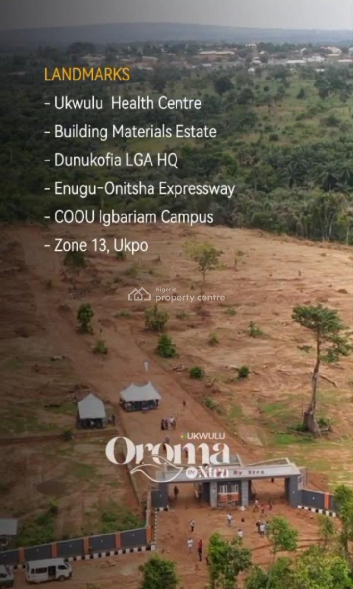 464sqm per Plots, Oroma Estate at Ukwulu By Anambra State University Igbariam Campus, Dunukofia, Anambra, Mixed-use Land for Sale