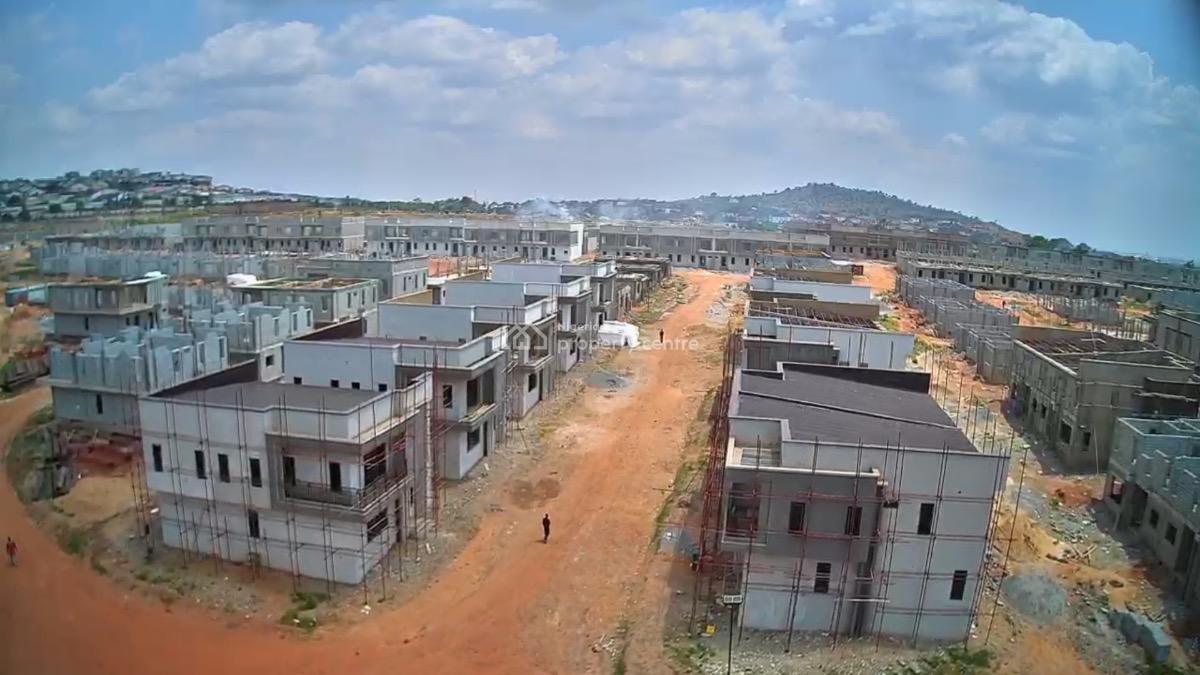 5-bedroom Duplex + 2room Bq (semi-finished), Life Camp, Abuja, Detached Duplex for Sale