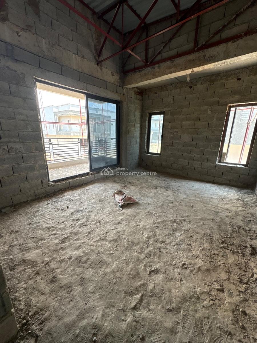 4-bedroom Duplex + 2 Room Bq (semi Finished), Life Camp, Abuja, Semi-detached Duplex for Sale
