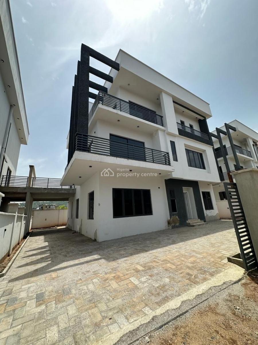 Brow New 6 Bedroom Detached Duplex with Bq, Serene Environment, Katampe Extension, Katampe, Abuja, Detached Duplex for Rent