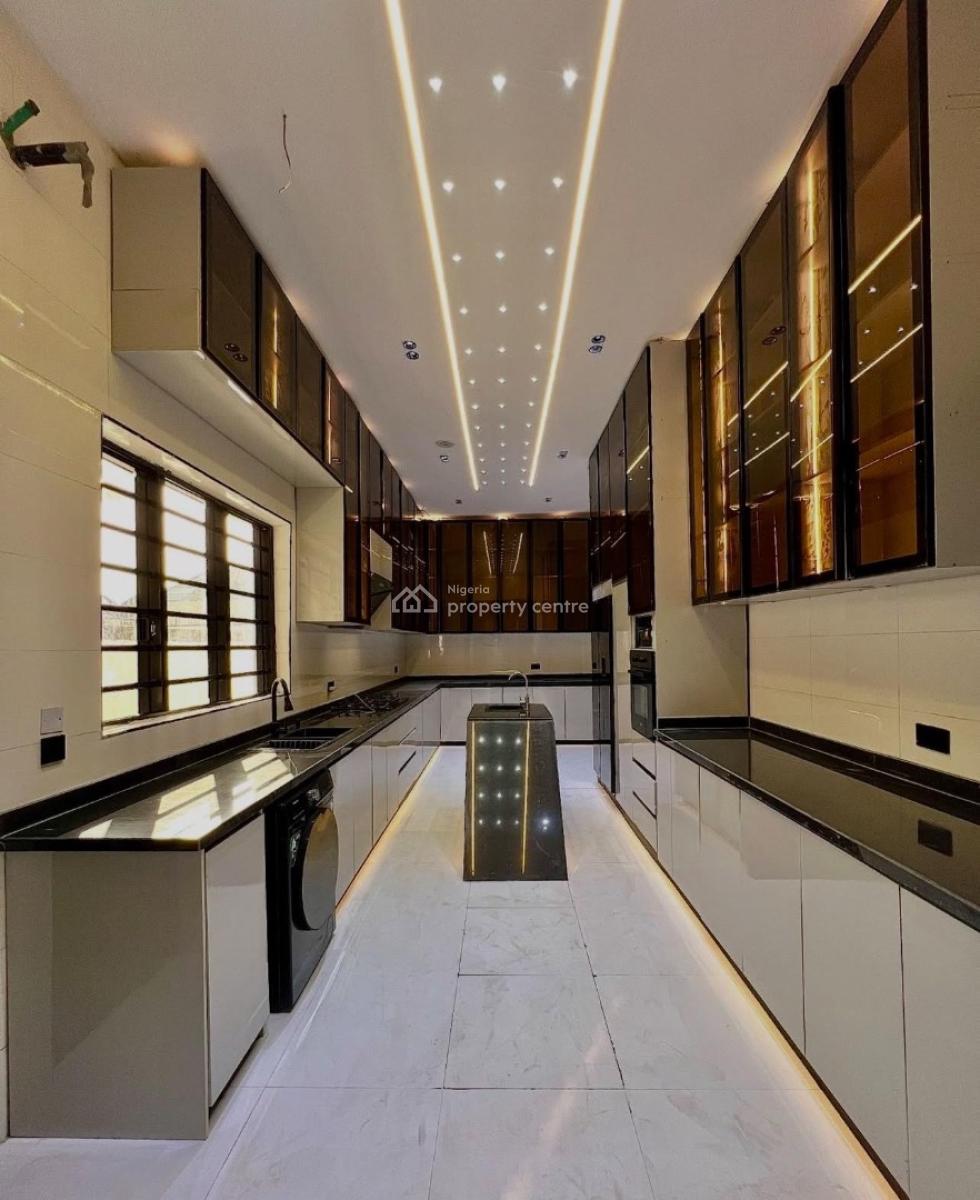 Luxury 5 Bedroom Fully Detached Swimming Pool Duplex with Bq, Chevron, Lekki, Lagos, Detached Duplex for Sale