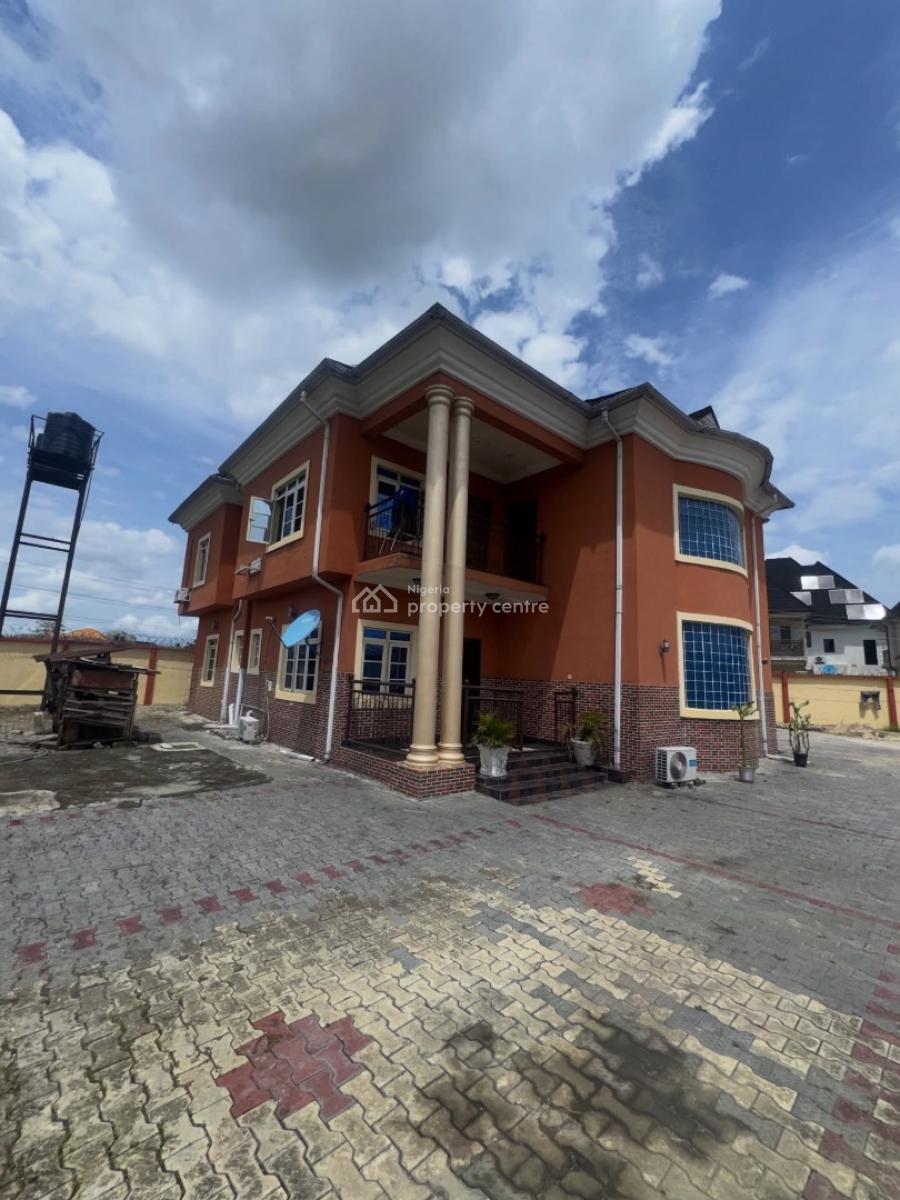 Massive 6 Bedroom Duplex on 2 Plots of Land, Rumuehinwo Estate, Rukpokwu, Port Harcourt, Rivers, Detached Duplex for Sale