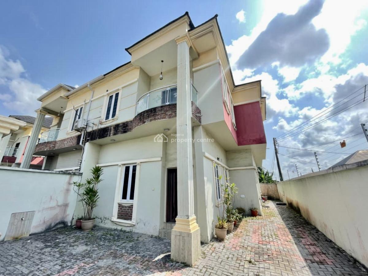 Exquisite 4 Bedroom Semi Detached Duplex, Value County Estate, Ajah, Lagos, Semi-detached Duplex for Rent