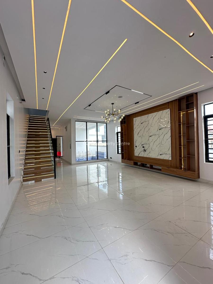Exquisite Luxury Spacious 5 Bedrooms Detached Duplex + Bq, Gym & Pool, Vgc, Lekki, Lagos, Detached Duplex for Sale