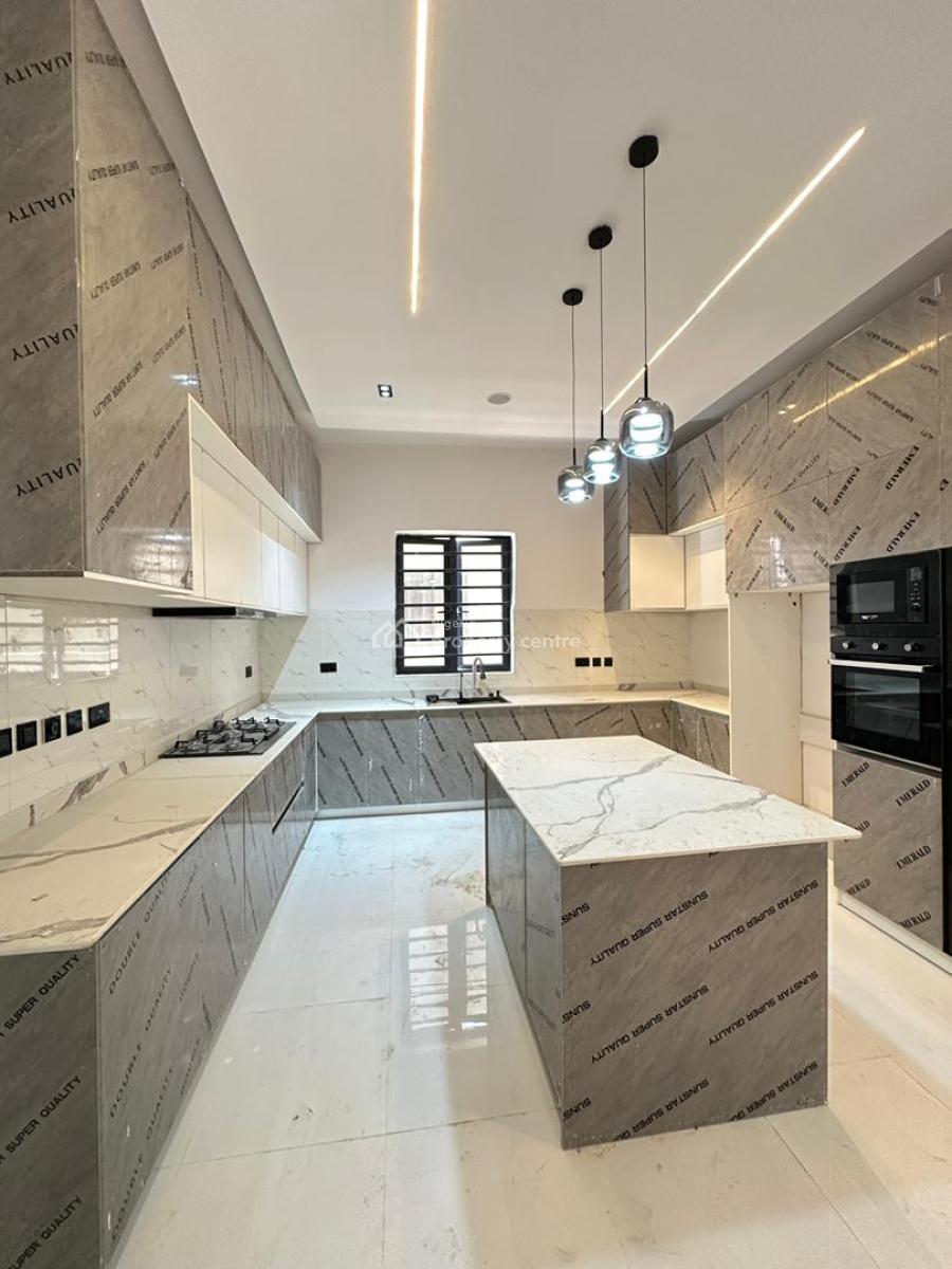 Luxury Exquisite Spacious 5 Bedrooms Fully Detached Duplex + Bq & Pool, Vgc, Lekki, Lagos, Detached Duplex for Sale