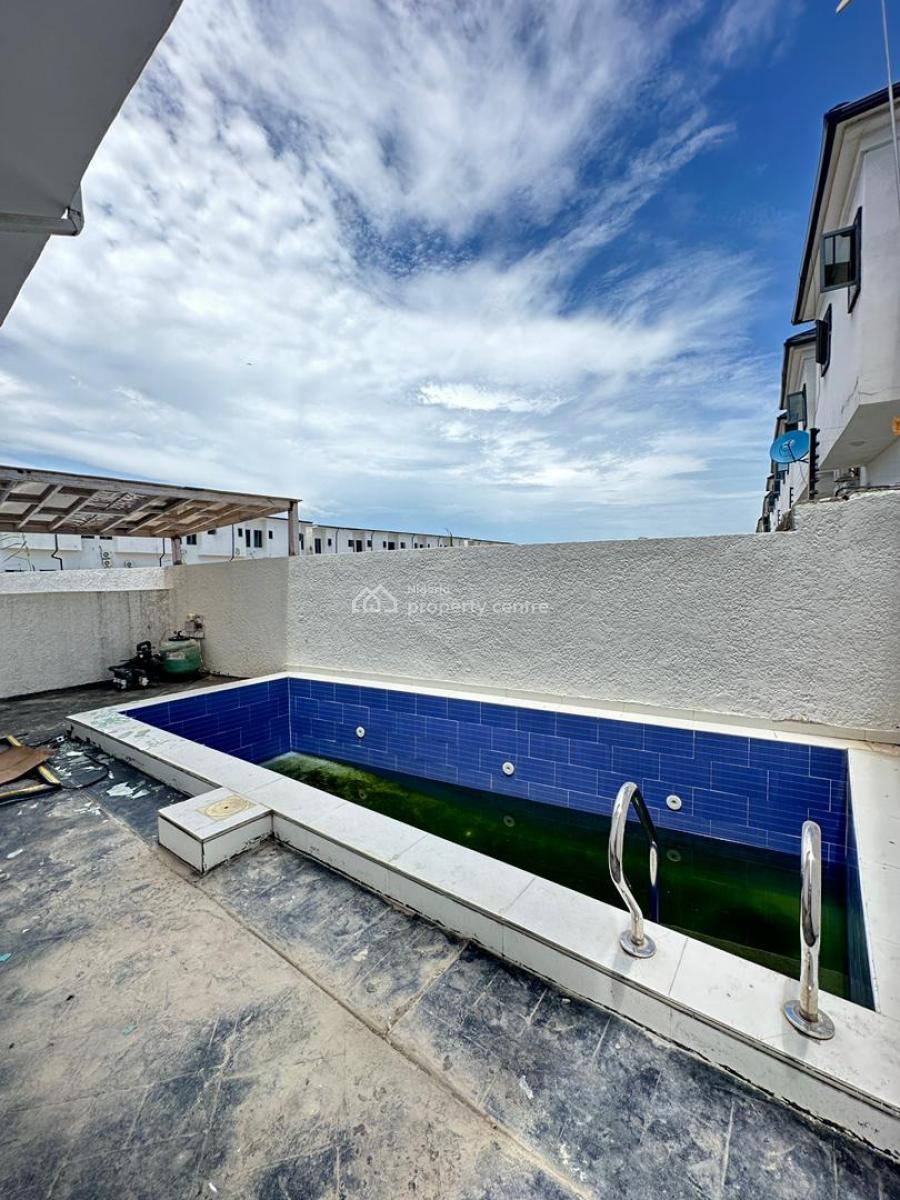 Spacious Exquisite Luxury 5 Bedroom Detached Duplex with Bq and Pool, Vgc, Lekki, Lagos, Detached Duplex for Sale