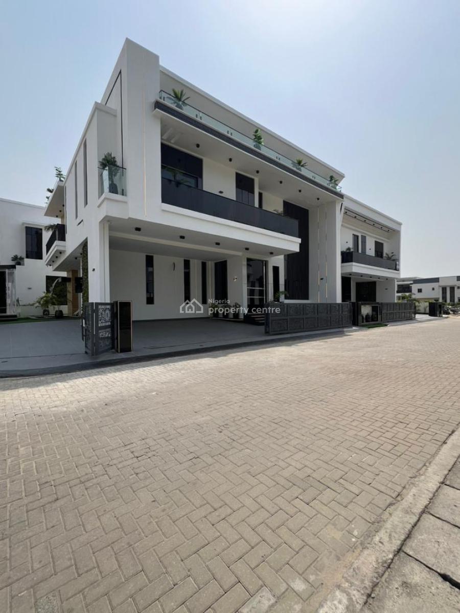 Spacious 5 Bedroom Fully Detached Duplex, Chevron Toll Gate, Lekki, Lagos, Detached Duplex for Sale