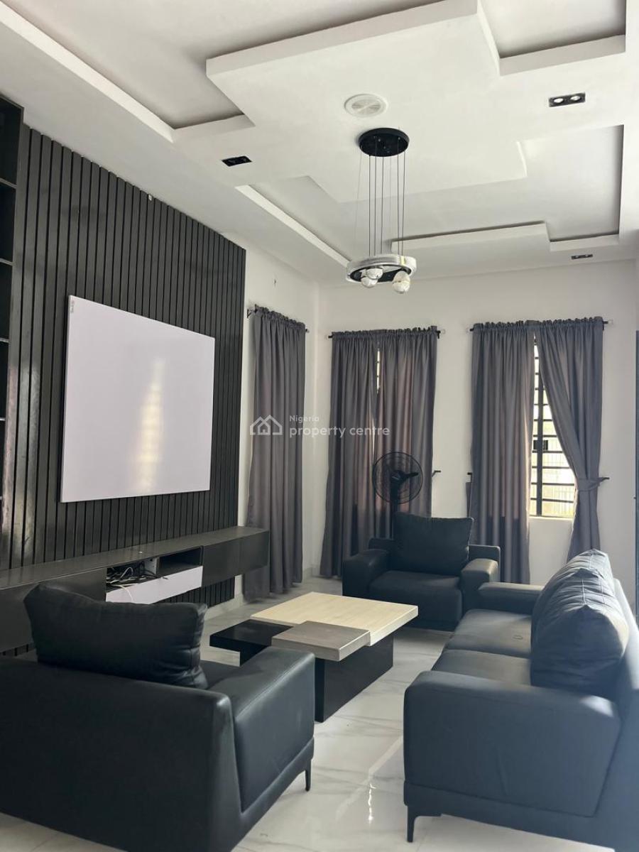 Self Compound 4 Bedroom Semi Detached Duplex, Sangotedo, Ajah, Lagos, Semi-detached Duplex for Sale