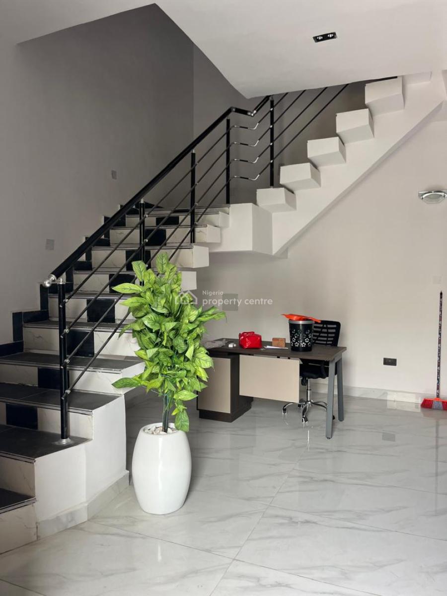 Self Compound 4 Bedroom Semi Detached Duplex, Sangotedo, Ajah, Lagos, Semi-detached Duplex for Sale