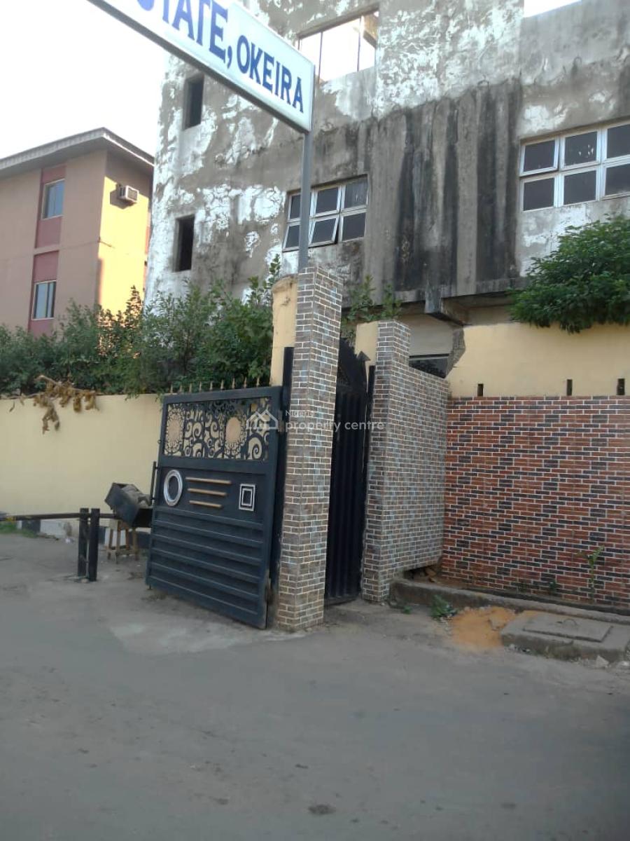 Vacant Possession 2 Storey Building, Okeira, Ogba, Ikeja, Lagos, Block of Flats for Sale